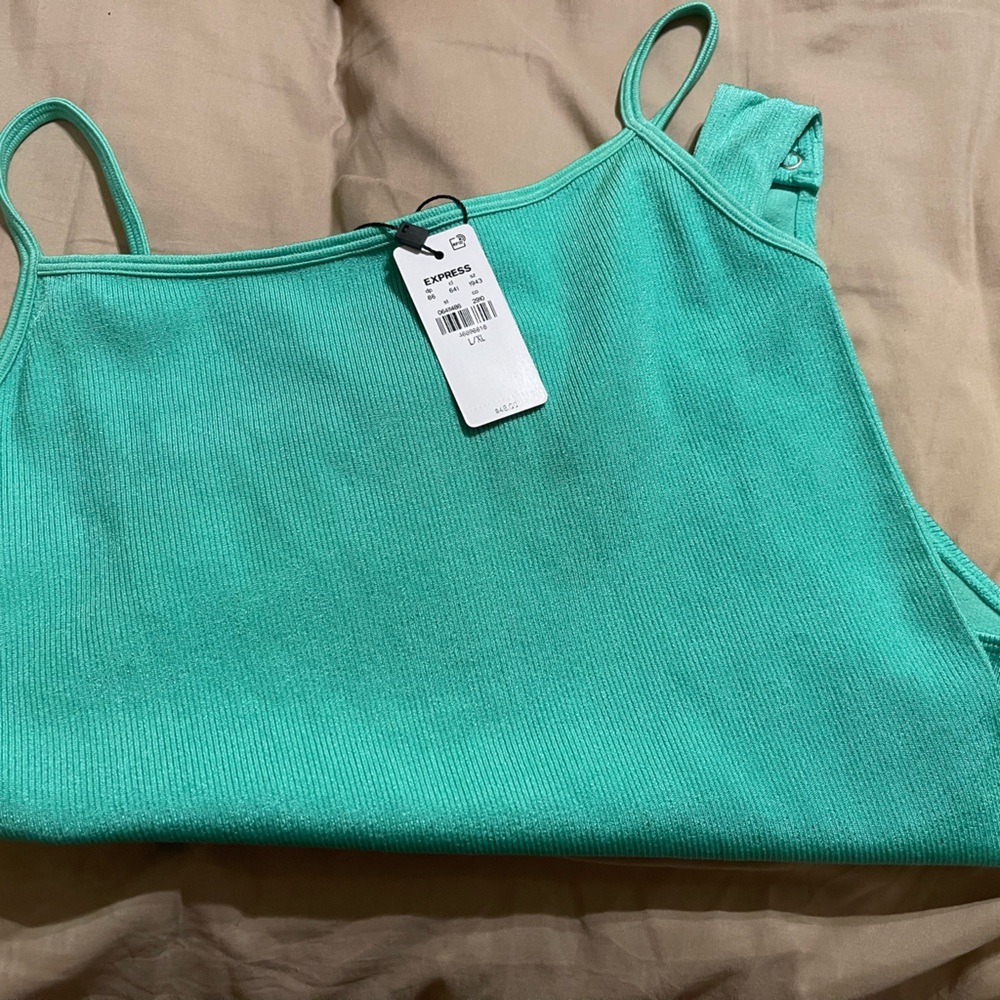 Express Teal Camisole bodysuit